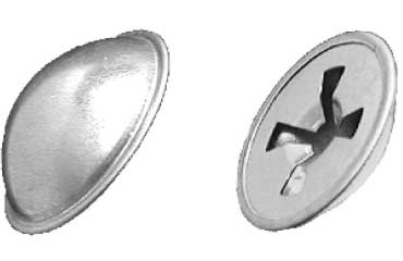 四ツ爪ボタンワッシャ（ねじ用