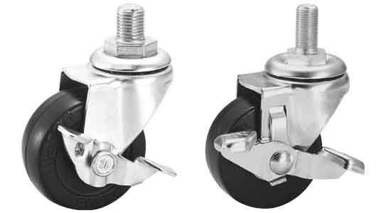 自在ねじ式キャスター（Ｓ付（ＳＲ