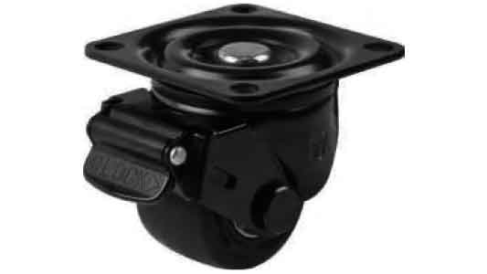 低床重荷重キャスタＳＴＨ自在Ｓ付