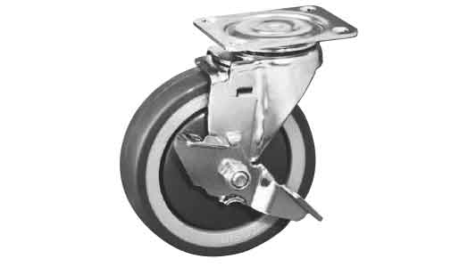 自在キャスター（ストッパ付（ＴＭ