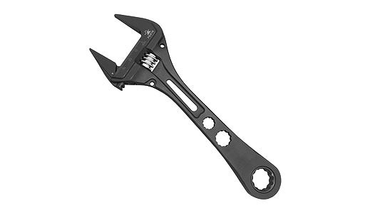 ギア付モンキーレンチ