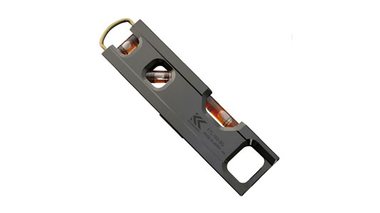 黒金　アルミ水平器