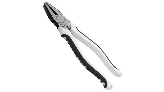 ハイグレード電工ペンチ皮むき穴付