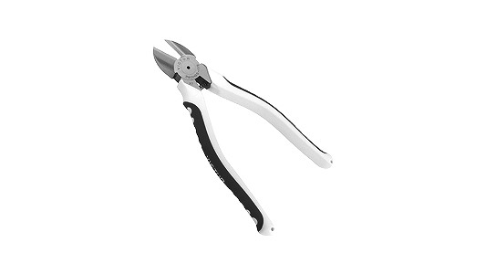 ハイグレード強力ニッパ薄刃バネ付