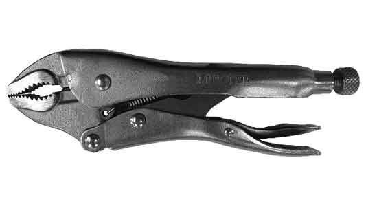 バイスプライヤ　カーブカッター付