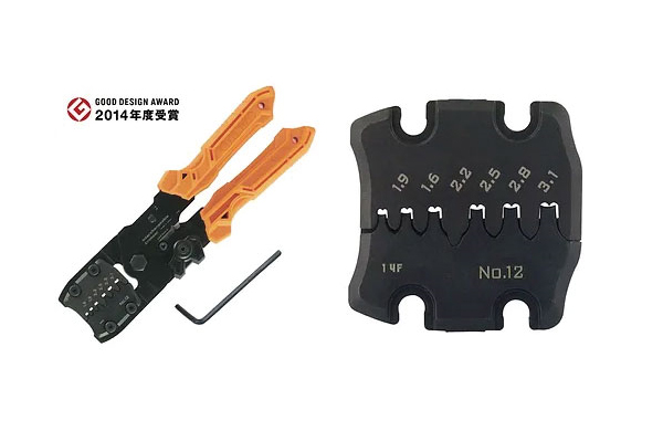 ダイス交換式精密圧着ペンチＭダイ