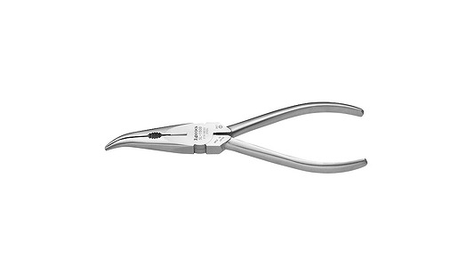 ステン製先曲ラジオペンチＳＬ－Ｂ