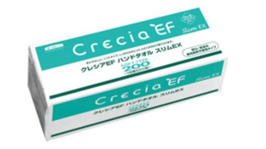 クレシアハンドタオルソフトスリム