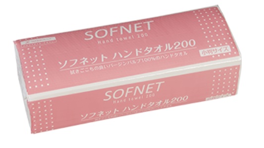 ソフネットハンドタオル２００小判