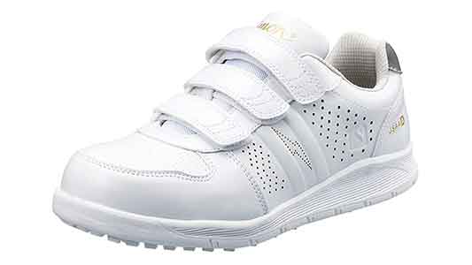 プロスニーカー　ＮＳ６１８白静電