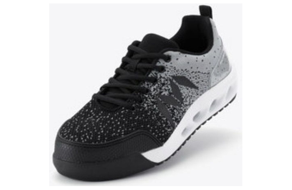 マンダムニット＃００１グレー黒