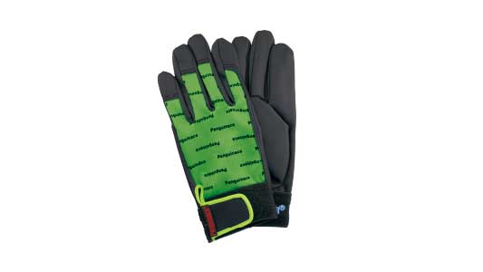 ノンスリップエレカー黒／グリーン