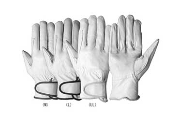 ＳＩＭＯＮ牛本革手袋　７１８Ｐ白