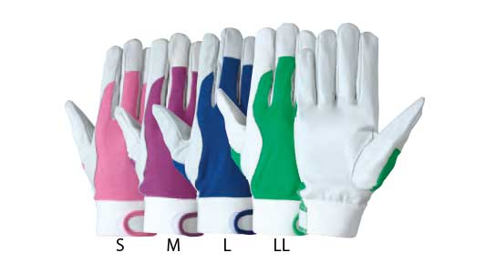 ＳＩＭＯＮ　豚革手袋　１２９豚白