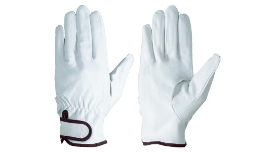 ＳＩＭＯＮ　豚革手袋　７１７豚白