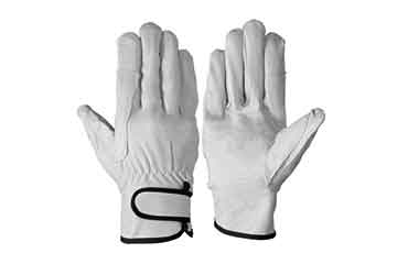 ＳＩＭＯＮ　豚革手袋　７１８豚白