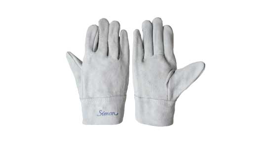 ＳＩＭＯＮ　牛床革手袋１０７ＢＨ