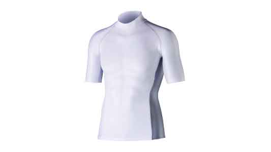 冷感ハイネックＪＷ－６２４白