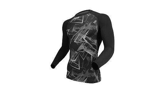 冷感ＪＷ－６２３カモフラブラック