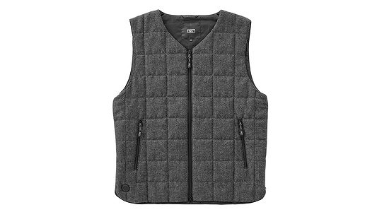 ツイードベストＦＣ２１６１２（灰