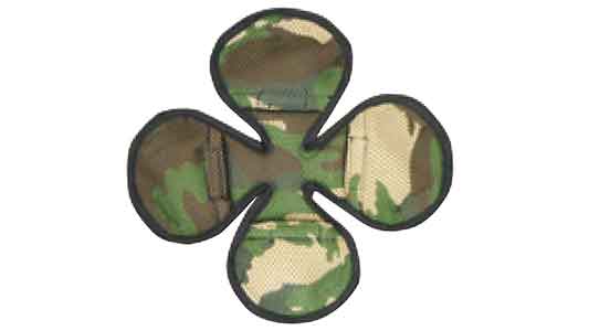 あたま爽快パッドクローバー（迷彩