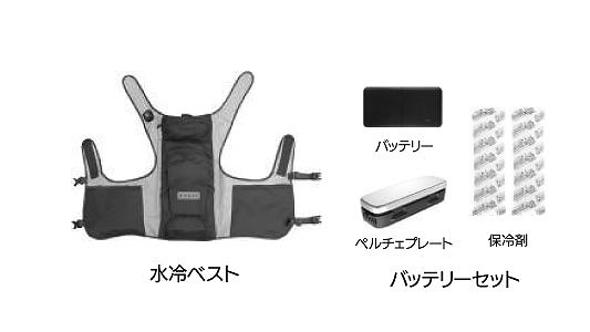 ＢＲ－８７１　ペルチェ水冷ベスト