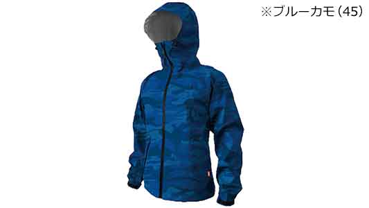 レインジャケット７５７０ブルカモ