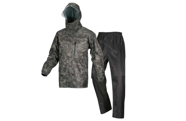 レインスーツ３２９７メランジカモ