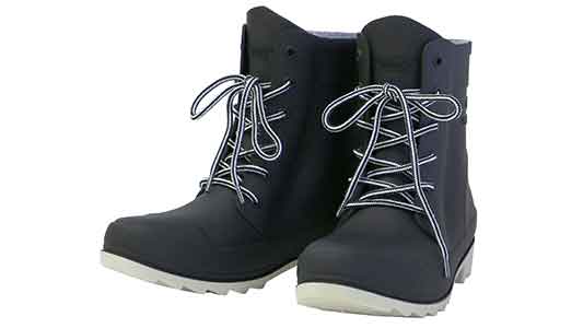 レインブーツ　６４３７（ブラック