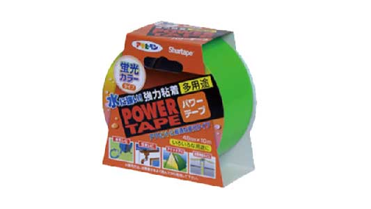 パワーカラーテープ（蛍光グリーン