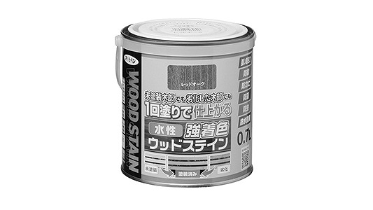 水性強着色Ｗステインレッドオーク