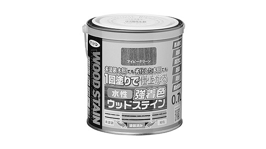 水性強着色Ｗステイン　アイビー緑