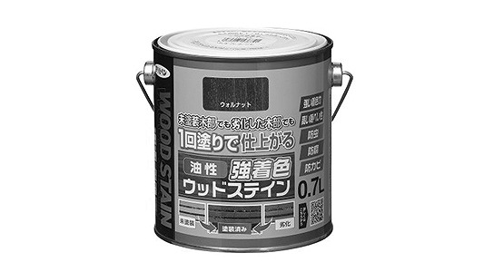 油性強着色Ｗステインウォルナット
