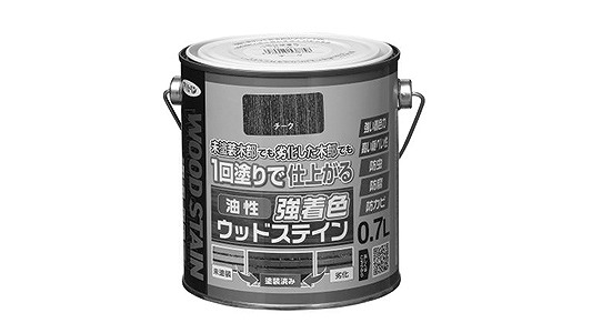 油性強着色ウッドステイン　チーク