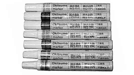 耐熱耐候マーカー（黄色