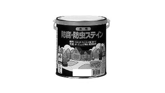 水性防腐・防虫ステイン（ホワイト