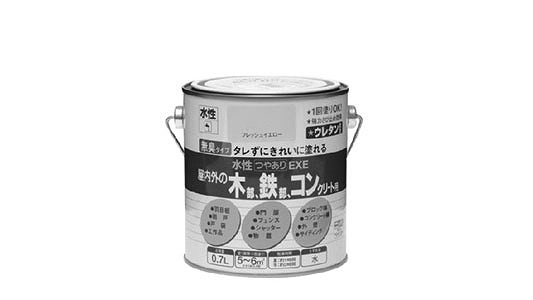 水性つやありＥＸＥ（ホワイト