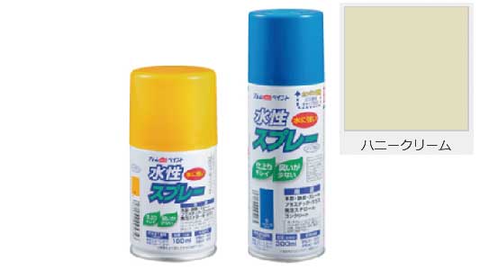 水性スプレー（ハニークリーム