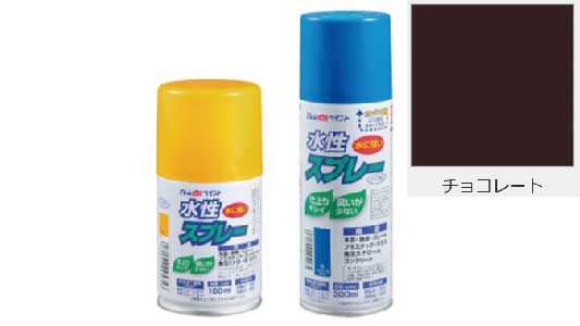 水性スプレー（チョコレート