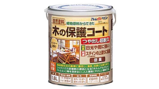 油性木の保護コート（クリヤー