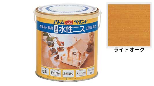 水性ニス（ライトオーク