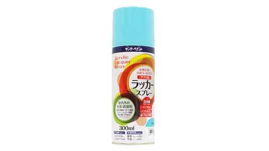 アクリルラッカースプレー（水色）