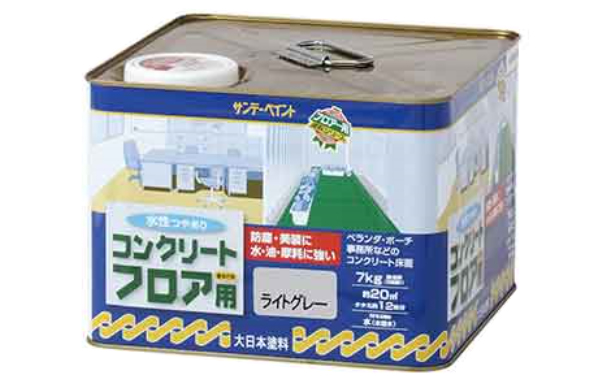 水性コンクリートフロア用Ｌグレー