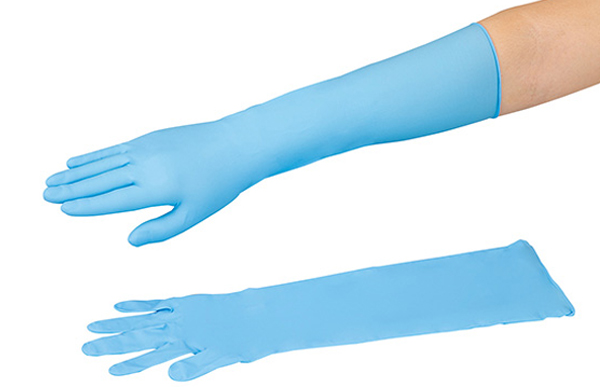 ロングニトリル手袋２