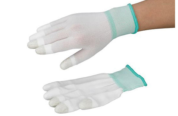 タッチパネル対応ＰＵコート指先