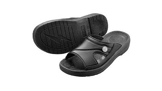 アズピュアＥＳＤスリッパ（黒