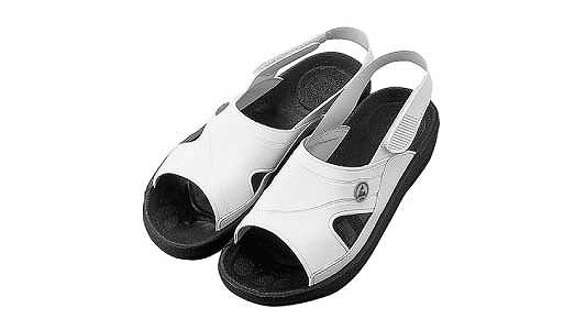 アズピュアＥＳＤサンダル（白