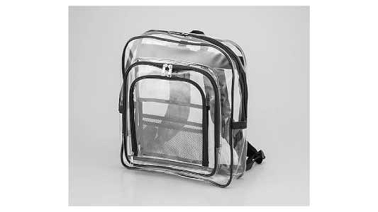 スーパースケルトンクリアリュック