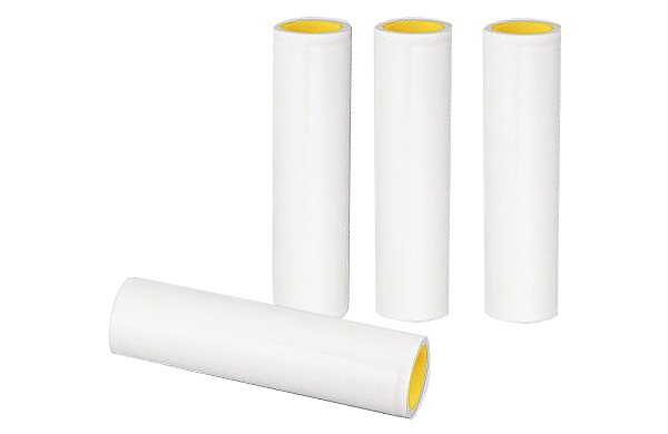 帯電防止粘着ロール　白