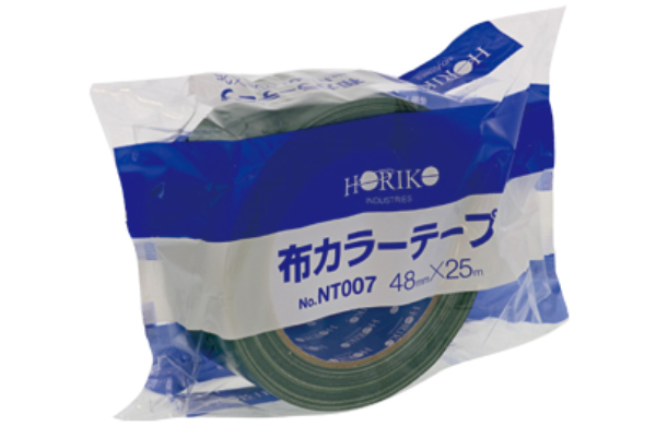 布カラーテープ　緑　№ＮＴ００７